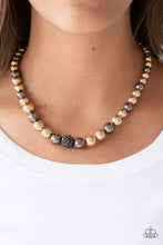 Load image into Gallery viewer, High-Stakes FAME - Multi Metals Short Necklace