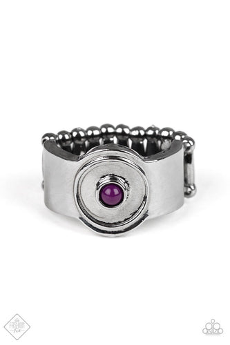 Can't BEAD That - Purple Ring