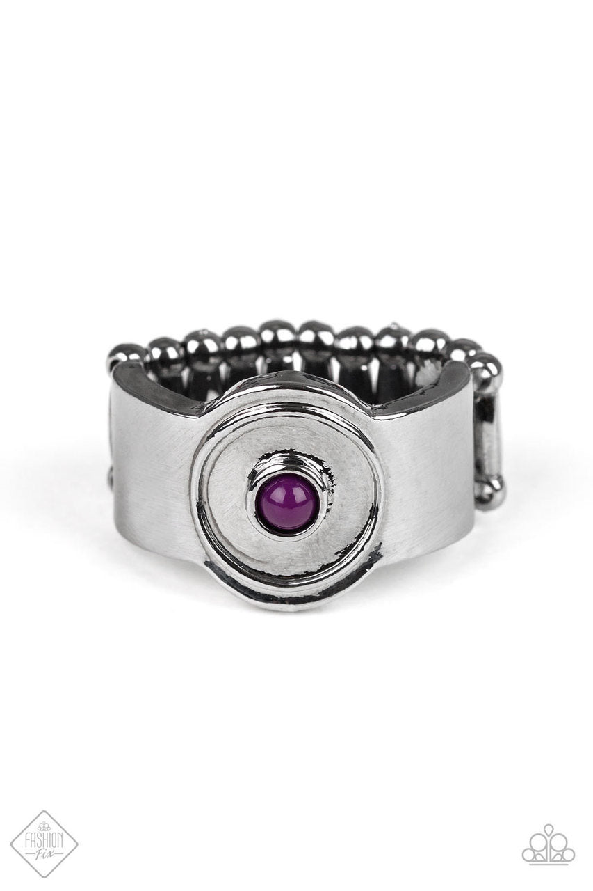 Can't BEAD That - Purple Ring